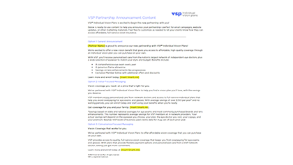 Ready-to-Use Partnership Announcement Messaging thumbnail