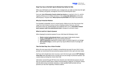 July - Eye Injury thumbnail